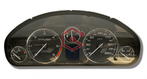 Reparación Cuadros Instrumentos PEUGEOT 407. Fallo de legibilidad de la pantalla central. Fallan indicadores analógicos. Fallan agujas. Soluciones GuemaCAR Reparación Averías Cuadros Instrumentos Coches