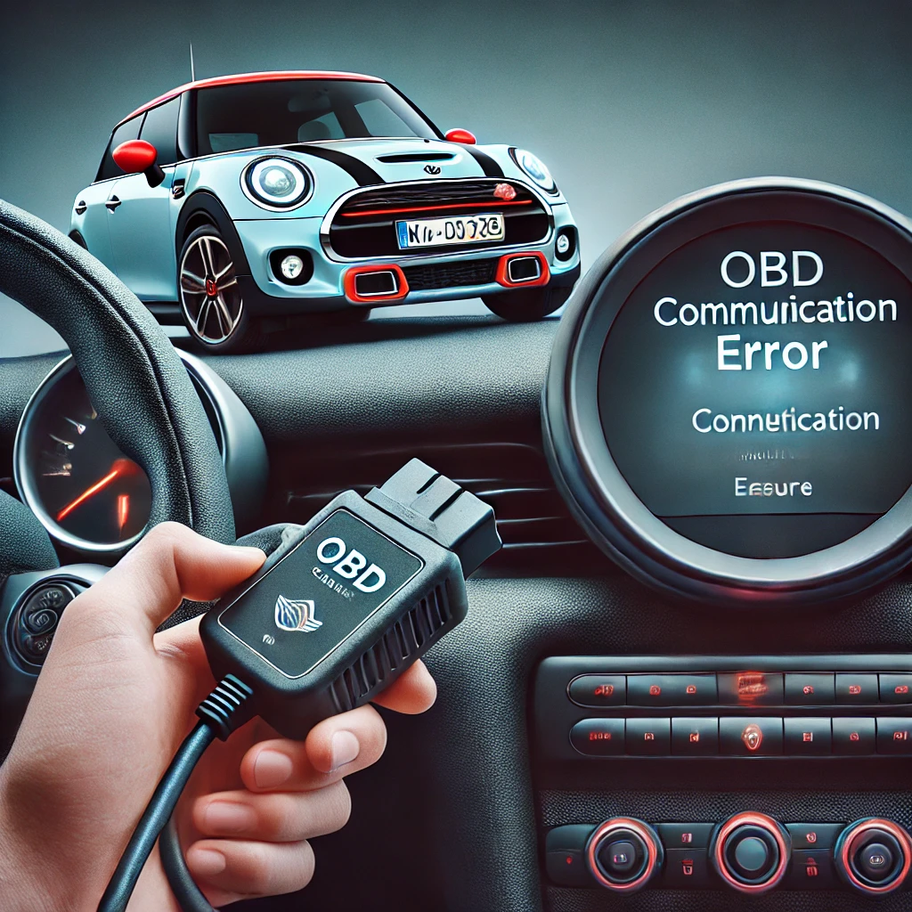 BMW MINI no hay comunicación OBD averia centralita FRM reparación en Soluciones Guemacar Laboratorio Electrónica Automotriz