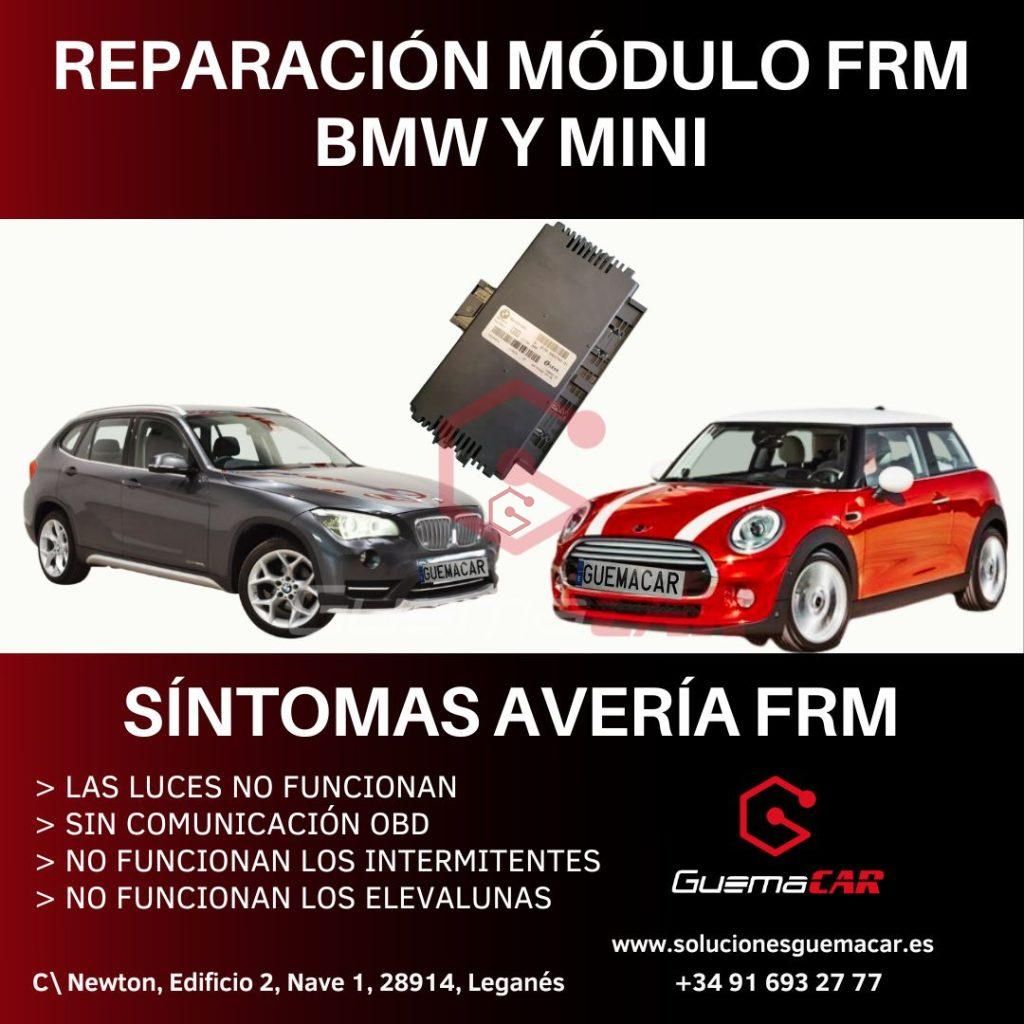 Reparación Averias Fallos Módulo FRM BMW y Mini - Soluciones Guemacar