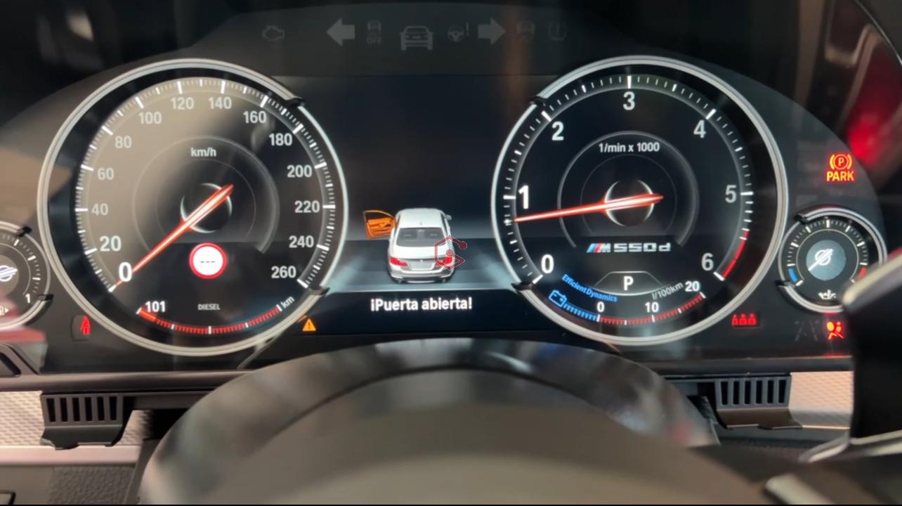 Reparación Cuadro Instrumentos Digital Multifuncional TFT BMW 520d Paquete M . Soluciones GuemaCAR Electrónica Automotriz