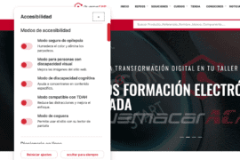 Mejoras de Accesibilidad en Soluciones GuemaCAR: Comprometidos con Todos Nuestros Clientes En Soluciones GuemaCAR, Laboratorio de Electrónica Automotriz, nos enorgullece anunciar que hemos implementado importantes mejoras de accesibilidad en nuestra página web para asegurarnos de que todos nuestros clientes, independientemente de sus capacidades, puedan navegar y utilizar nuestro sitio con facilidad y comodidad. Nuestro Compromiso con la Inclusividad Creemos firmemente que la tecnología y los servicios en línea deben estar disponibles y ser accesibles para todos. Por eso, hemos trabajado arduamente para optimizar la accesibilidad de nuestro sitio web, incorporando funciones que permiten a personas con diversas capacidades navegar y disfrutar de nuestros contenidos de manera efectiva. Funcionalidades Avanzadas para Mejorar la Experiencia del Usuario Hemos implementado una serie de características que permiten a los usuarios personalizar la forma en que interactúan con nuestro sitio web. Estas mejoras están diseñadas para asistir a personas con discapacidades visuales, motoras, cognitivas, y más, asegurando que cada visitante pueda acceder a la información que necesita sin barreras. A continuación, te explicamos algunas de estas funcionalidades: Ajustes de Tamaño y Fuente: Los usuarios pueden aumentar o disminuir el tamaño de la letra, cambiar la fuente y ajustar el espaciado y alineación del texto, mejorando la legibilidad según sus preferencias personales. Modos de Contraste y Color Personalizados: Ofrecemos perfiles de alto contraste, modos de color invertido y monocromo para ayudar a los usuarios con discapacidades visuales a navegar sin dificultad. Estos ajustes permiten personalizar los colores de los textos, fondos y títulos, mejorando la visibilidad. Navegación Optimizada por Teclado: Nuestra web es completamente navegable mediante el teclado, facilitando el acceso para personas con discapacidades motoras. Los usuarios pueden utilizar teclas como Tab, Shift+Tab, y Enter para moverse por los menús, activar botones y enlaces, y rellenar formularios con facilidad. Soporte para Lectores de Pantalla: Hemos optimizado nuestro sitio para ser compatible con lectores de pantalla populares como JAWS y NVDA. Al ingresar, los usuarios reciben una notificación para activar el modo de lector de pantalla, proporcionando descripciones precisas para imágenes, formularios y otros elementos interactivos del sitio. Perfiles Especializados para Diversas Necesidades: Nuestro sitio ofrece perfiles de accesibilidad especializados, como Modo Seguro para Epilepsia, que elimina animaciones parpadeantes y colores riesgosos; Modo para Discapacidad Visual, que ajusta la página para usuarios con afecciones como cataratas y glaucoma; y Modo para Discapacidad Cognitiva, que simplifica la navegación y ayuda a enfocar los elementos esenciales del sitio. Accesos Rápidos y Menús de Navegación Rápida: Los usuarios pueden acceder rápidamente a menús, encabezados, formularios y otros elementos específicos mediante atajos de teclado. Por ejemplo, para acceder al menú de accesibilidad, los usuarios de Windows pueden presionar Alt+9, mientras que los usuarios de Mac pueden usar Option+9. Control sobre Animaciones y Audio: Para garantizar una experiencia de navegación segura y cómoda, especialmente para personas con epilepsia o que usan dispositivos auditivos, nuestro sitio permite desactivar animaciones con un solo clic y silenciar todo el audio automáticamente. En Soluciones GuemaCAR, Nos Importan Nuestros Clientes En Soluciones GuemaCAR, no solo nos dedicamos a la electrónica automotriz; también nos comprometemos a cuidar de nuestros clientes y a proporcionar una experiencia inclusiva para todos. Estas mejoras son un reflejo de nuestra dedicación a la excelencia y a la accesibilidad universal. Queremos que todos los visitantes se sientan bienvenidos y seguros en nuestro sitio web, y continuaremos trabajando para mejorar nuestras opciones de accesibilidad a medida que la tecnología evoluciona. Visita nuestra página web para experimentar estas mejoras y descubre cómo en Soluciones GuemaCAR seguimos marcando la diferencia en accesibilidad y servicio al cliente. Si tienes alguna sugerencia o necesitas asistencia adicional, no dudes en contactarnos. Estamos aquí para ayudarte en cada paso del camino. ¡Gracias por confiar en Soluciones GuemaCAR!