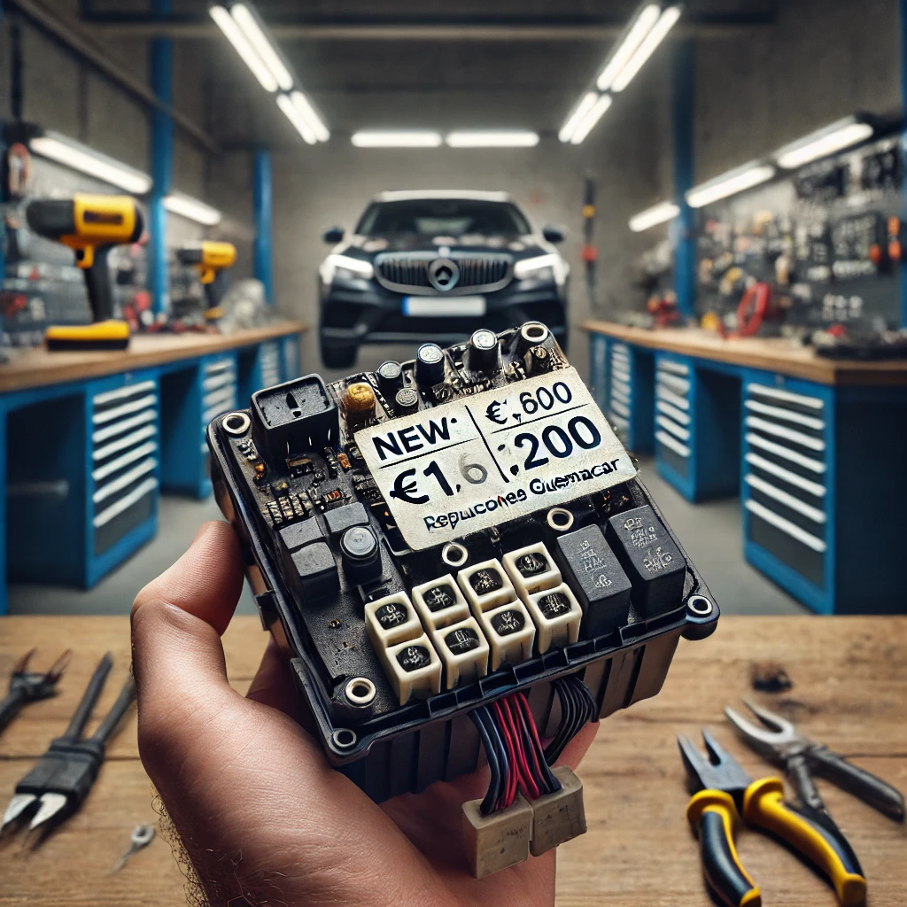Reparación Modulo Cargar Batería Mercedes Bosh А 230 540 0945 Soluciones GuemaCAR