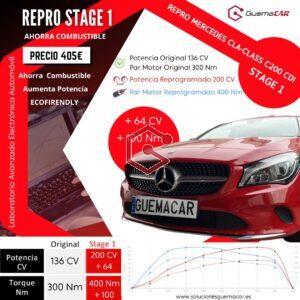 🚀🚗💨 𝗠𝗘𝗥𝗖𝗘𝗗𝗘𝗦 𝗖𝗟𝗔-𝗖𝗟𝗔𝗦𝗦 𝗖𝟮𝟬𝟬 𝗖𝗗𝗜 𝗥𝗘𝗣𝗥𝗢 𝗖𝗘𝗡𝗧𝗥𝗔𝗟𝗜𝗧𝗔 𝗦𝗧𝗔𝗚𝗘 𝟭 ✅ Tipo de Reprogramación Centralita: STAGE 1 🔧 Objetivo: ¡Potencia extra y ahorro de combustible! ➕ Potencia: de 136 CV a 200 CV (+64 CV) ➕ Par Motor: de 300 Nm a 400 Nm (+100 Nm) 🚗💨 Vehículo: #Repro #Stage1 𝗠𝗲𝗿𝗰𝗲𝗱𝗲𝘀 𝗖𝗟𝗔-𝗖𝗹𝗮𝘀𝘀 𝗖𝟮𝟬𝟬 𝗖𝗗𝗜 Incrementamos la potencia de 136 CV a 200 CV 🚀 y el Par Motor de 300 Nm a 400 Nm 🚀. Ahora este Mercedes no solo tendrá una respuesta más rápida y eficiente, sino que además se verá beneficiado por un consumo de combustible más optimizado. Con nuestra reprogramación Stage 1, ¡mejorarás la experiencia de conducción sin sacrificar fiabilidad! 🌿✨ 🔥 ¡Más potencia, más par y un menor consumo! No esperes más para darle a tu coche el rendimiento que merece. 📞 Contáctanos hoy para mejorar tu vehículo. ☎️ 91 693 27 77 📍 C/ Newton, Ed. 2 - Nave 1 (Pol. Ind. Neinor), Leganés, Madrid 🌐 www.solucionesguemacar.es #Mercedes #ReproStage1 #AhorroCombustible #PotenciaExtra #GuemaCAR #MejoraTuMotor #OptimizaciónRendimiento #ReprogramaciónECU #Stage1Repro #MercedesReprogramación #SolucionesGuemaCAR