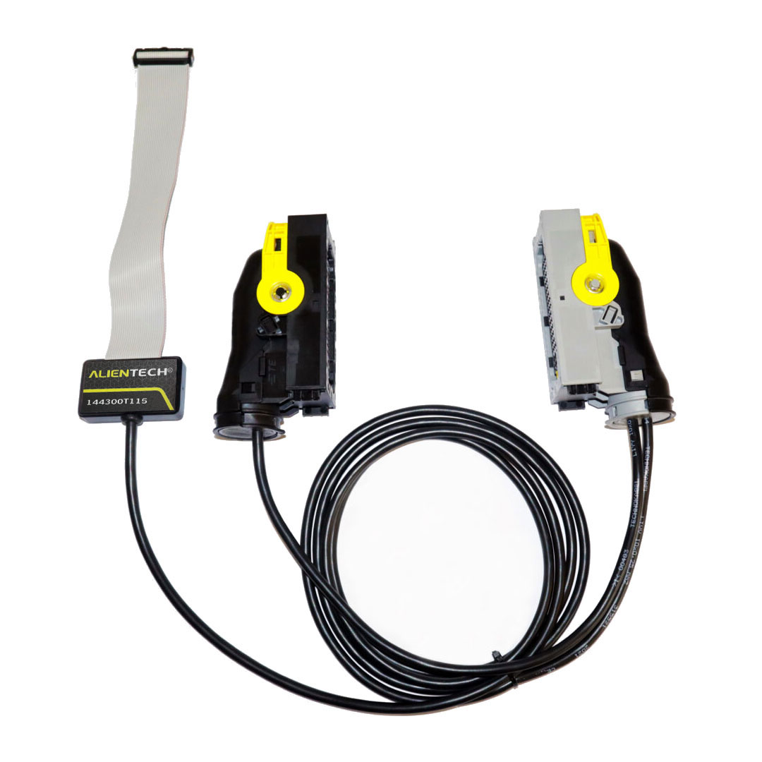 Cable Service Mode Volvo TRW 144300T115 - Conexión BENCH para Camiones Volvo y Renault El Cable Service Mode Volvo TRW 144300T115 es una herramienta indispensable para técnicos y profesionales que trabajan con camiones Volvo y Renault equipados con sistemas TRW EMS2. Este cable permite realizar trabajos de diagnóstico y programación sin necesidad de abrir la centralita del motor, lo que facilita y agiliza las reparaciones. Características principales del Cable Service Mode 144300T115: Compatibilidad: Este cable es perfecto para camiones Volvo y Renault que usan las unidades de control TRW EMS2, incluyendo los modelos TRW EMS2.2 Gen2, TRW EMS2 E5, TRW EMS2.3, y TRW EMS2.4. Funcionalidad BENCH: Permite la conexión directa para realizar trabajos sin la necesidad de abrir la centralita, lo que mejora la eficiencia y seguridad en el proceso. Alta calidad: Fabricado con materiales duraderos y de alta calidad para garantizar un rendimiento fiable a largo plazo. Fácil de usar: Ideal para profesionales que necesitan herramientas especializadas para el diagnóstico y la reprogramación de sistemas electrónicos en vehículos pesados. ¿Por qué elegir el Cable Service Mode 144300T115? Este cable 144300T115 de Alientech es una de las mejores opciones del mercado para quienes buscan realizar trabajos de diagnóstico y reprogramación en camiones Volvo y Renault sin tener que manipular directamente la centralita del motor. Su uso en el modo Service facilita el acceso a los sistemas electrónicos de los vehículos sin realizar intervenciones complejas. Especificaciones del Producto: Referencia: 144300T115 Categoría: Alientech Precio: 194,00€ (sin IVA) Compatibilidad: Volvo Trucks, Renault Trucks con TRW EMS2.2 Gen2, EMS2 E5, EMS2.3 y EMS2.4. Este cable es perfecto para talleres de mantenimiento y expertos en electrónica vehicular que buscan optimizar sus procesos y trabajar con mayor rapidez y precisión.