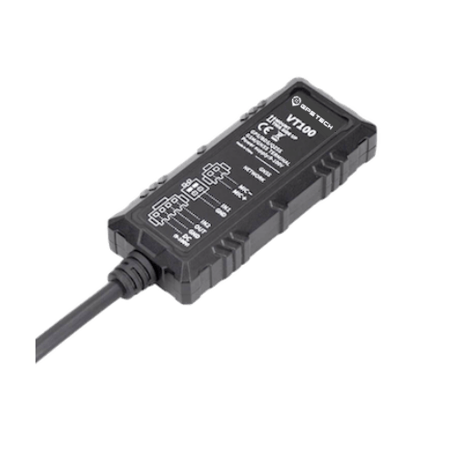 El GPS TECH VT-100-L es un avanzado módulo de geolocalización que ofrece una experiencia de monitoreo en tiempo real a través de GSM 4G. Ideal para vehículos particulares y flotas comerciales, este dispositivo permite el seguimiento preciso de recorridos históricos, informes detallados sobre viajes, paradas, y comportamiento de conducción. Características destacadas: Monitoreo en Tiempo Real: Conexión 4G para un seguimiento en vivo sin interrupciones. Informes y Estadísticas: Accede a información detallada sobre viajes, paradas y comportamiento de conducción. Alarmas Inteligentes: Alarma en caso de desplazamiento no autorizado, impacto o levantamiento del vehículo. Bloqueo de Motor Remoto: Controla el vehículo de manera segura con la función de bloqueo de motor desde cualquier lugar. Compatible con iOS/Android y WebFleet: Multiusuario y multicanal, con acceso desde cualquier dispositivo. Resistente y Duradero: Clasificación IP66 a prueba de agua y fuente de alimentación de 9-100V. Memoria Interna de 16MB: Guarda y consulta datos históricos de manera eficiente. Accesorios Opcionales: Relé para bloqueo de motor. Micrófono para escucha remota. Botón SOS para emergencias. Conexión y Compatibilidad: Red 4G/3G. Compatible con dispositivos como IGLA, Patrolline, y Vodafone Automotive. Además, te ofrecemos opciones de tarifas de datos y llamadas con SIM M2M para instalar en cualquier dispositivo de geolocalización." 6. Bullet Points (Características Clave para el Producto) 🚗 Geolocalización en tiempo real a través de red 4G. 📊 Informes detallados de viajes, paradas y comportamiento de conducción. 🚨 Alarmas inteligentes para desplazamiento no autorizado, impacto y robo. 🔒 Bloqueo de motor remoto para mayor seguridad. 🌍 Compatibilidad multiusuario y multicanal (iOS/Android/WebFleet). 💧 Resistencia al agua con clasificación IP66. ⚡ Memoria interna de 16MB para almacenamiento de datos históricos. 📱 Conexión de datos M2M con opciones de tarifas de datos y llamadas.