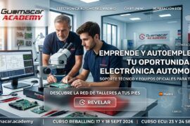 Curso presencial de electrónica automotriz y reparación de centralitas ECU en Madrid con GuemaCAR Academy