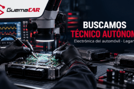 SOLUCIONES GUEMACAR busca Técnico Autónomo Especialista en Electrónica del Automóvil ¿Eres especialista freelance en micro-soldadura y diagnosis? ¿Quieres trabajar en un laboratorio técnico de primer nivel, con instalaciones avanzadas y un flujo constante de trabajo garantizado? En Soluciones GuemaCAR (Leganés) ampliamos nuestro equipo de colaboradores externos. Buscamos un técnico profesional autónomo que desee rentabilizar su talento técnico en nuestras instalaciones, sin la preocupación de captar clientes ni invertir en infraestructura. Nosotros aportamos los clientes, el equipamiento y el espacio; tú pones tu maestría técnica.